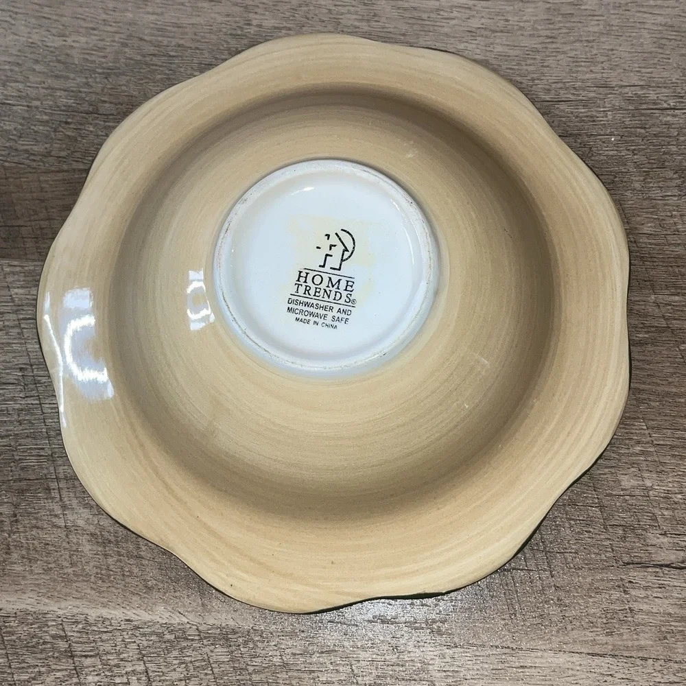 Home Trends Discontinued Granada 3 Piece Set, Large Plate Bowl & Mug